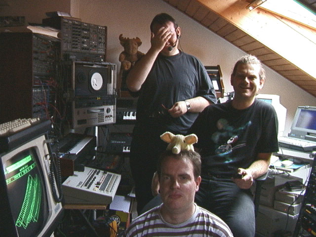 In the studio